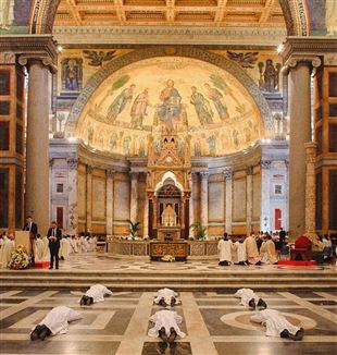 As ordinações da Fraternidade São Carlos. Roma, Basílica de São Paulo fora de portas, 2 julho 2022 (©Carlo Colombo)