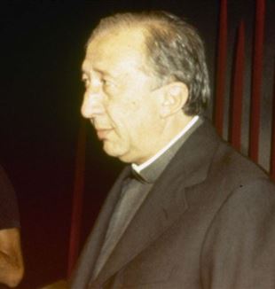 Luigi Giussani no Meeting de Rímini 1985 (Foto: Arquivo Meeting)