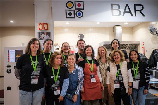 Voluntários do Meeting Lisboa (Foto: Pedro Marques Pereira)