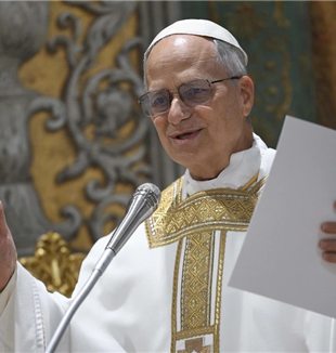 O Papa Leão XIV na Missa com os Cardeais na Capela Sistina (Ansa/Epa/Vatican Media)