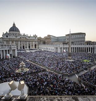 Vigília de Pentecostes. Praça de São Pedro, 7 de junho de 2025 (©Giovanni Dinatolo/Fraternità CL)