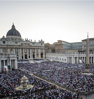 Jubileu dos movimentos, Praça São Pedro, Cidade do Vaticano, Roma (©Giovanni Dinatolo/Fraternità CL)