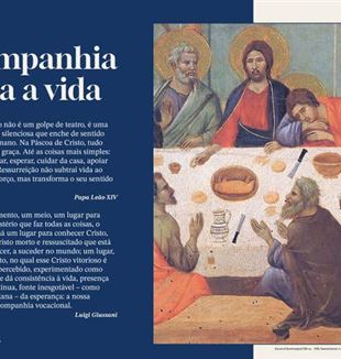 Duccio di Buoninsegna (1260 ca. – 1318), Maestà (verso), A Última Ceia. Museu da Opera della Metropolitana, Siena, Itália. Foto © ArtefactAlamy